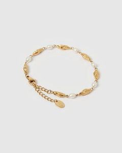 Arms Of Eve 'Mimi Pearl and Gold Bracelet' -  Gold