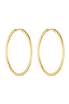 Porter 90's Hoop 40mm in Gold — the ultimate throwback statement your jewelry rotation has been waiting for.