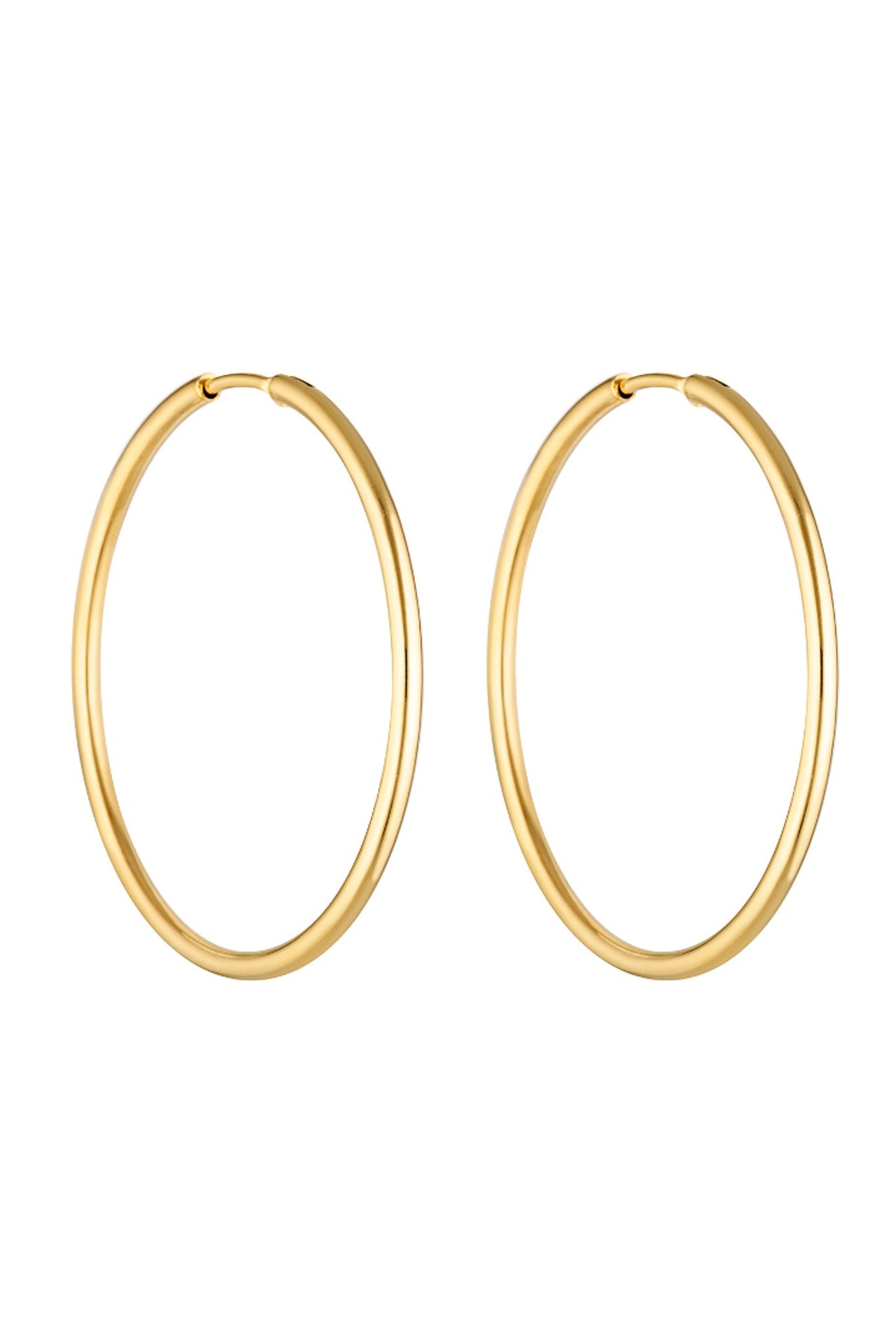 Porter 90's Hoop 50mm in Gold — the ultimate throwback statement your jewellery rotation has been waiting for.