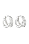 Porter Double Angel Huggies in Silver — the Double Angel Huggies are Porter’s fresh update on our most-wanted Angel Huggies.