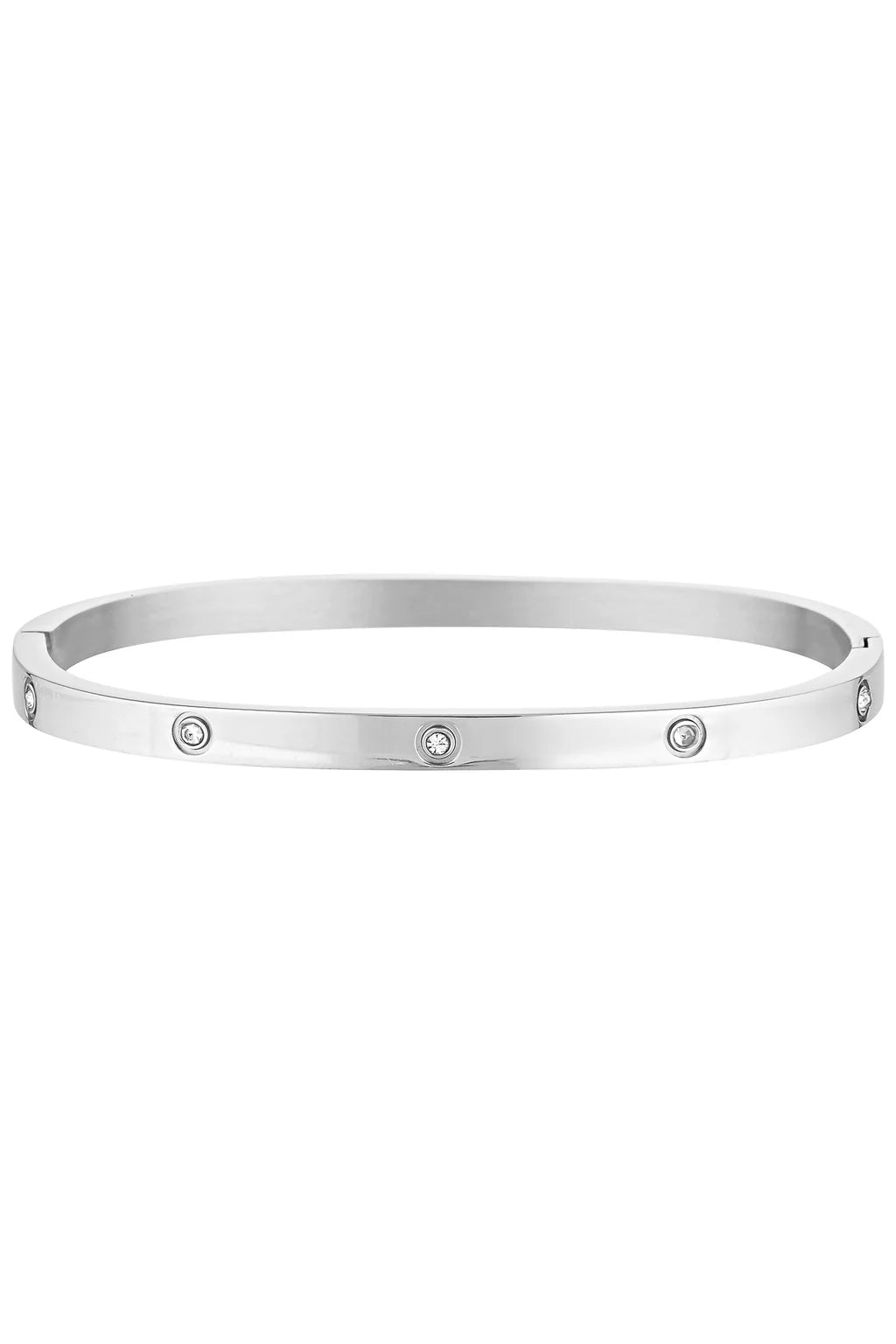 Porter Dylan Bangle Celestial in Clear — the Dylan Bangle is Porter’s modern heirloom.