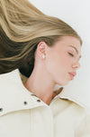 Porter Marquise Studs 2CT in Gold — the definitive statement essential your jewellery box has been waiting for.