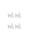 Porter Pear Studs 1CT in Silver — the definitive everyday essential your jewellery box has been waiting for.