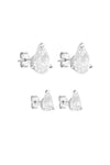 Porter Pear Studs 1CT in Silver — the definitive everyday essential your jewellery box has been waiting for.