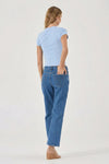 Rollas 90's Boyfriend in Canyon Stone — the 90’s Boyfriend Jean by Rolla’s delivers a relaxed, vintage inspired fit with effortless everyday appeal.