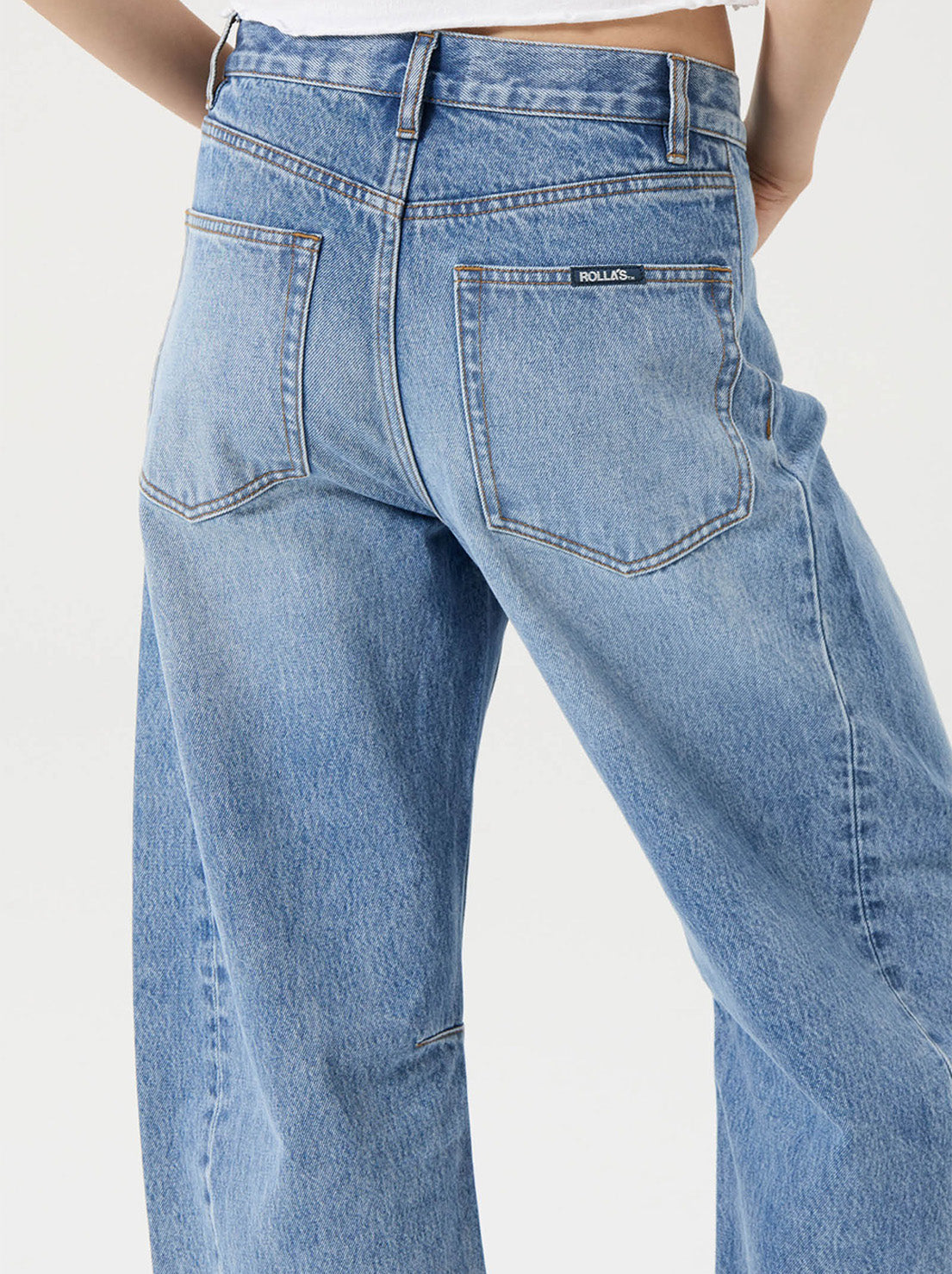 Rolla's Arc Barrel Jean in Lennon Vintage, image 4 of 4