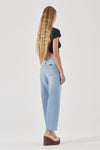 Rolla's Gigi Barrel Jean in Brad Blue, image 2 of 6