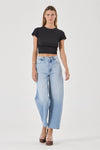 Rolla's Gigi Barrel Jean in Brad Blue, image 6 of 6