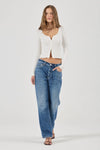 Rolla's Maddison Button Up Long Sleeve Top, image 3 of 5
