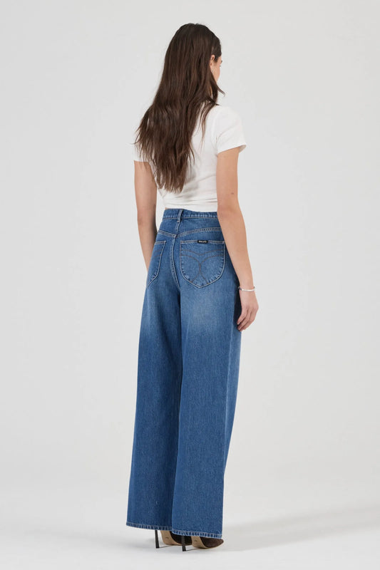 Rolla’s Relaxed Sailor Long in Reign, back view on model.
