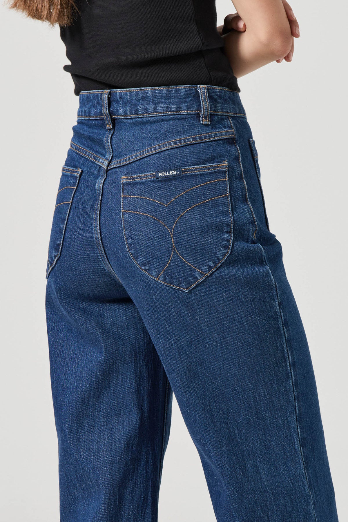 Rolla's Sailor Jean in Eco Ruby Blue, image 5 of 7