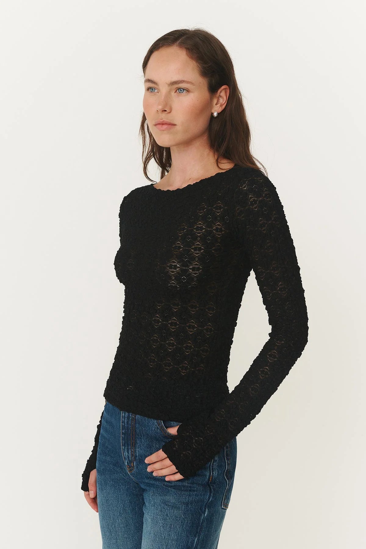 Rowie Samantha Clover Lace Top — from Rowie, a cult favourite reimagined.