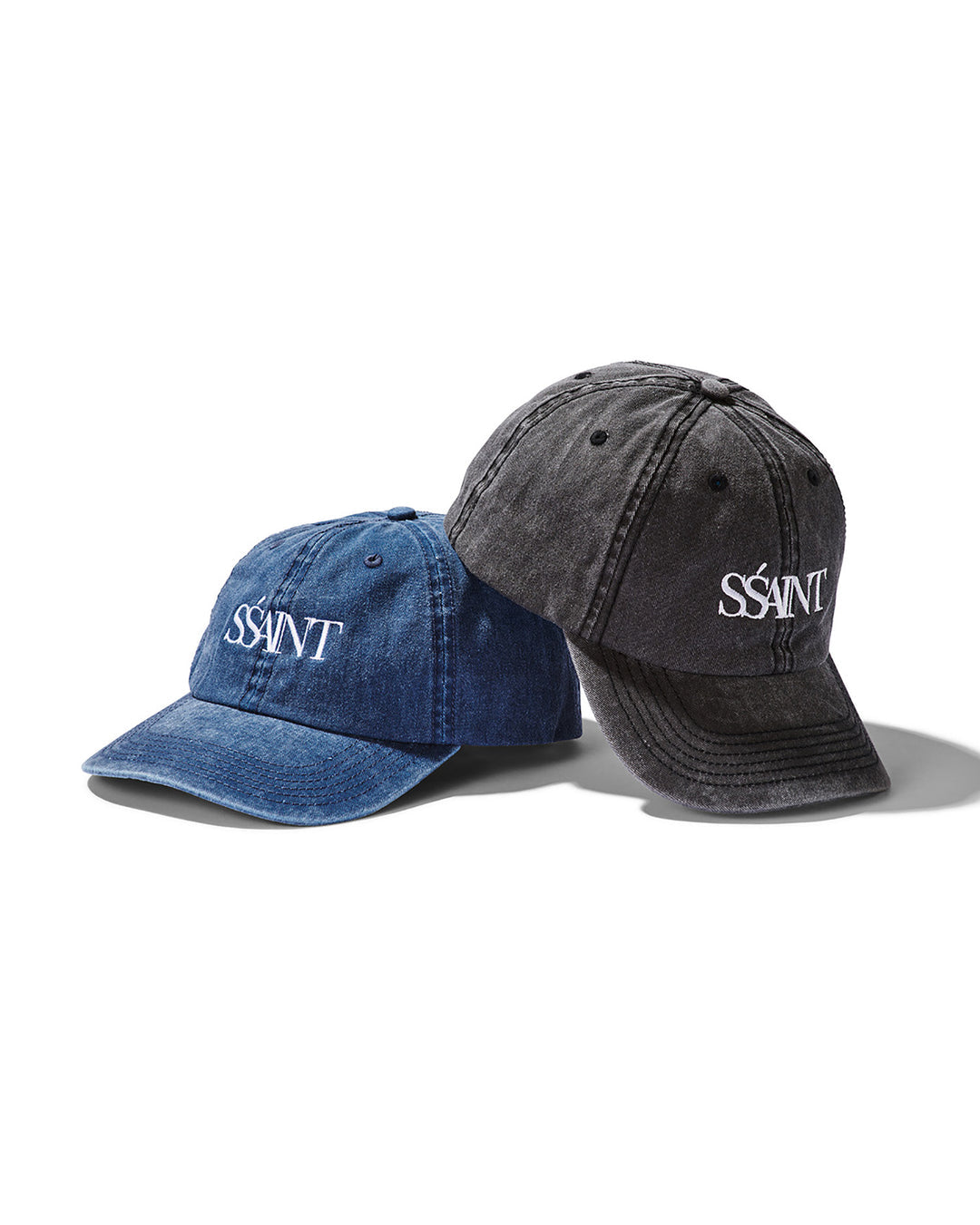 Śaint Cap - Acid Wash in Blue — crafted with precision and premium materials, the ŚAINT cap is the perfect finishing touch to your signature style.