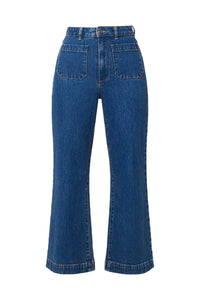 Rolla's 'Sailor Jean' - Eco Ruby Blue