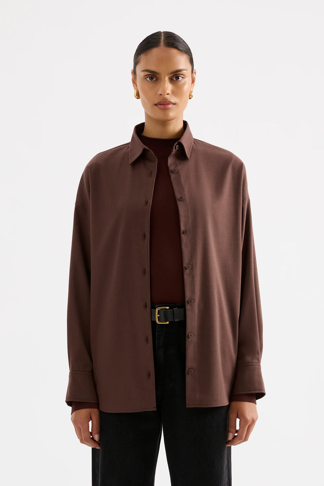 Nude Lucy 'Easton Overshirt ' - Cocoa