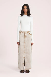 Nude Lucy 'Kollins Skirt' - Sepia