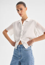 Morrison 'Constance Short Sleeve Shirt' -  White