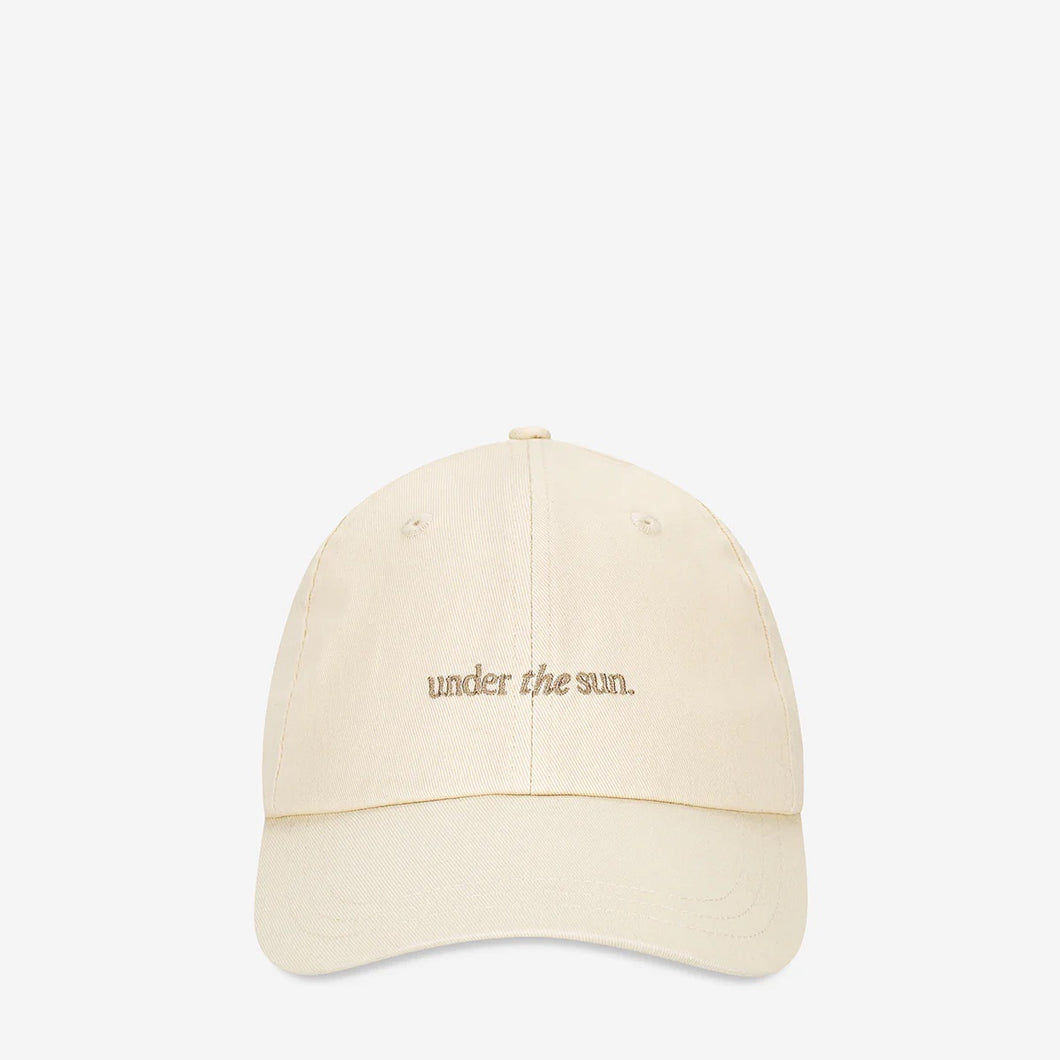 Status Anxiety 'Under The Sun' Cap - Cream