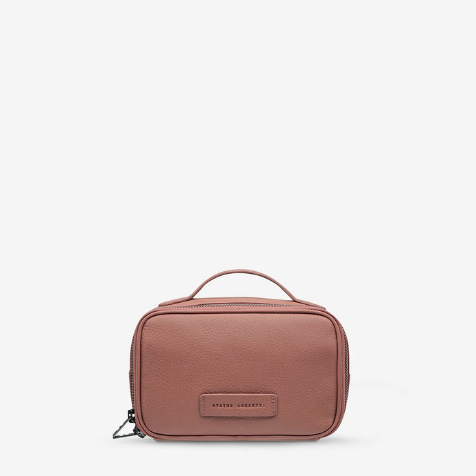 Status Anxiety 'Sail On' Toiletry Bag - Dusty Rose