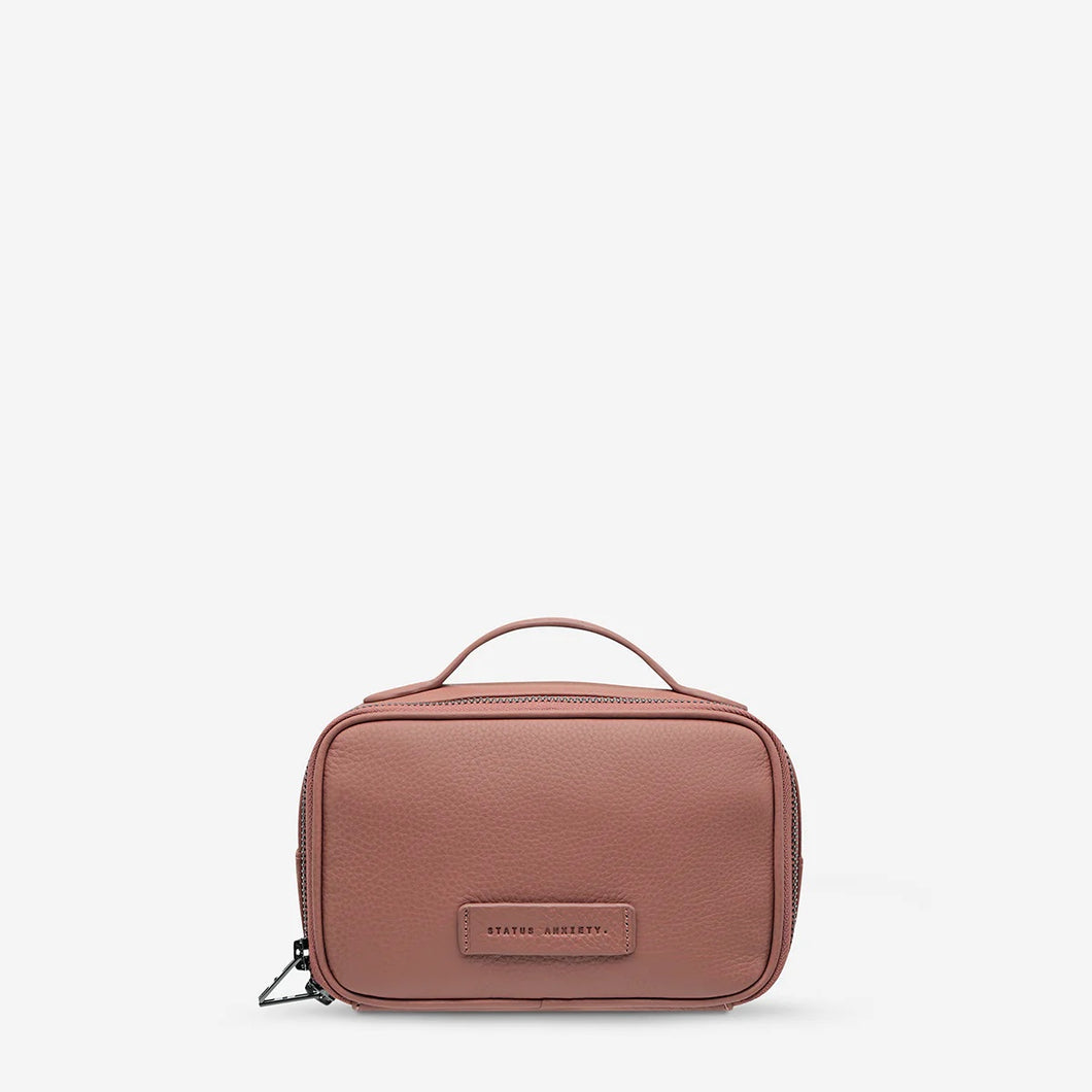 Status Anxiety 'Sail On' Toiletry Bag - Dusty Rose