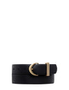 Status Anxiety Under Your Spell Belt Black in Gold — no chanting or potions required - 'Under Your Spell' does the trick by holding your pants up with a minimum of fuss.