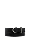 Status Anxiety Under Your Spell Belt Black in Silver — no chanting or potions required - 'Under Your Spell' does the trick by holding your pants up with a minimum of fuss.