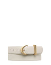 Status Anxiety Under Your Spell Belt Ivory in Gold — no chanting or potions required - 'Under Your Spell' does the trick by holding your pants up with a minimum of fuss.