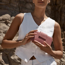 Status Anxiety 'Ruins' Wallet - Dusty Rose