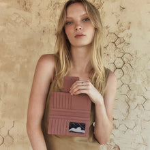 Status Anxiety 'Ruins' Wallet - Dusty Rose