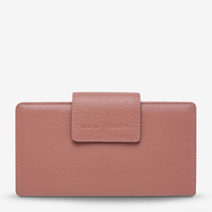 Status Anxiety 'Ruins' Wallet - Dusty Rose