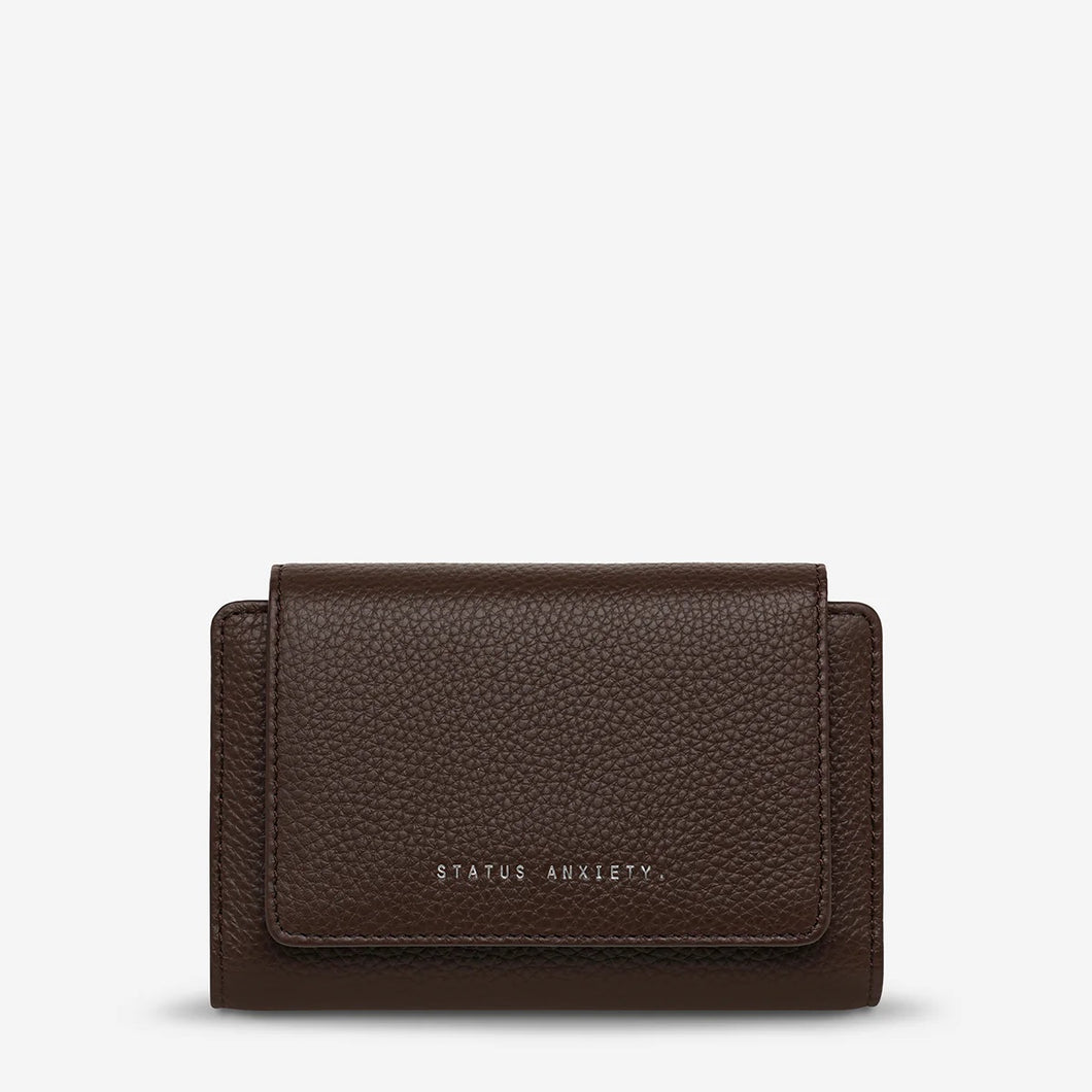 Status Anxiety 'Visions' Wallet - Cocoa