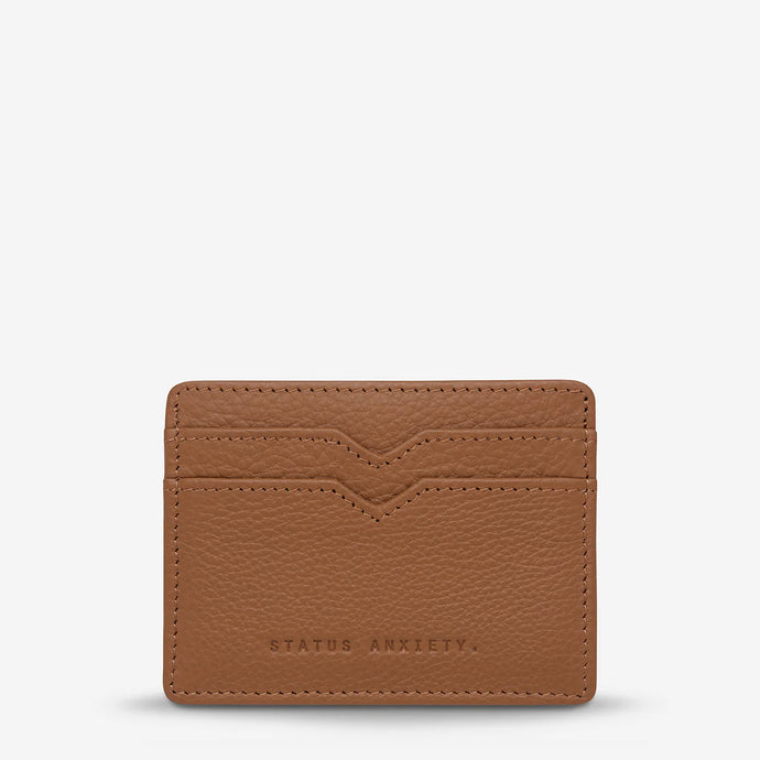 Status Anxiety 'Together For Now Wallet' - Camel