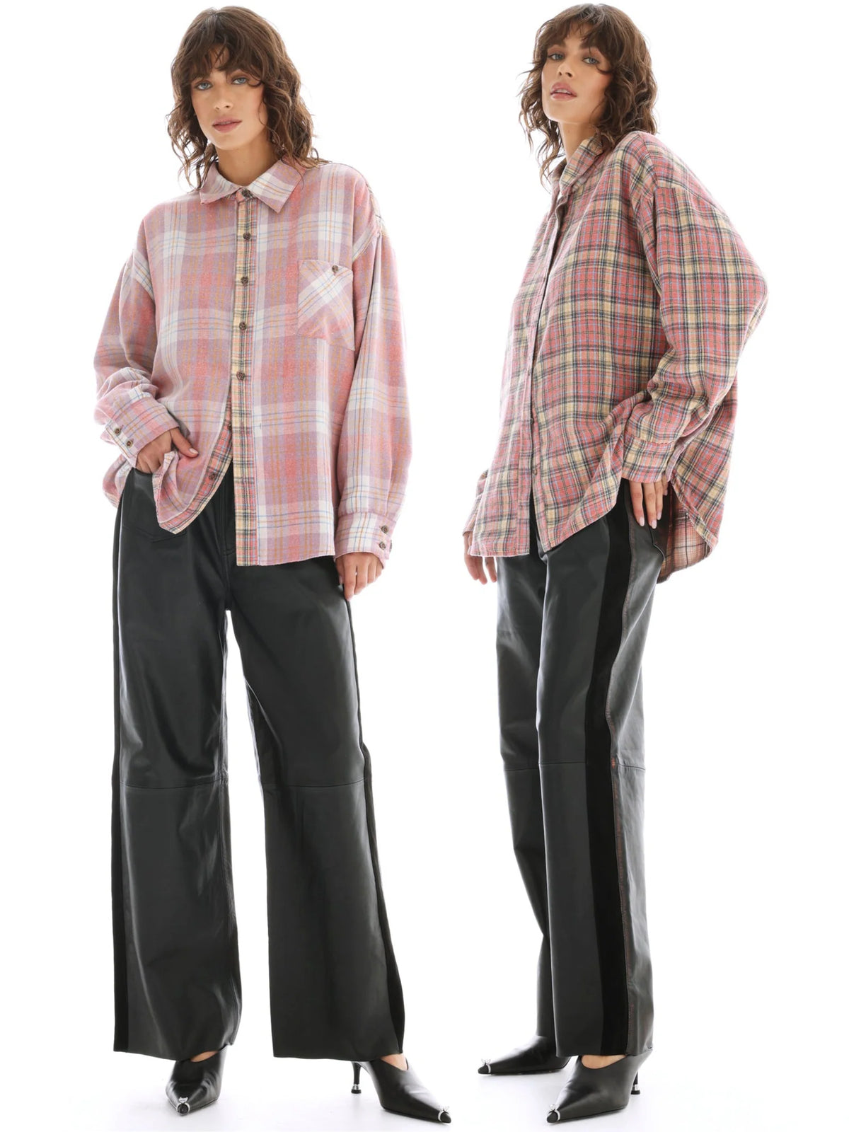 The Tales Reversible Flannel Shirt, product photo.