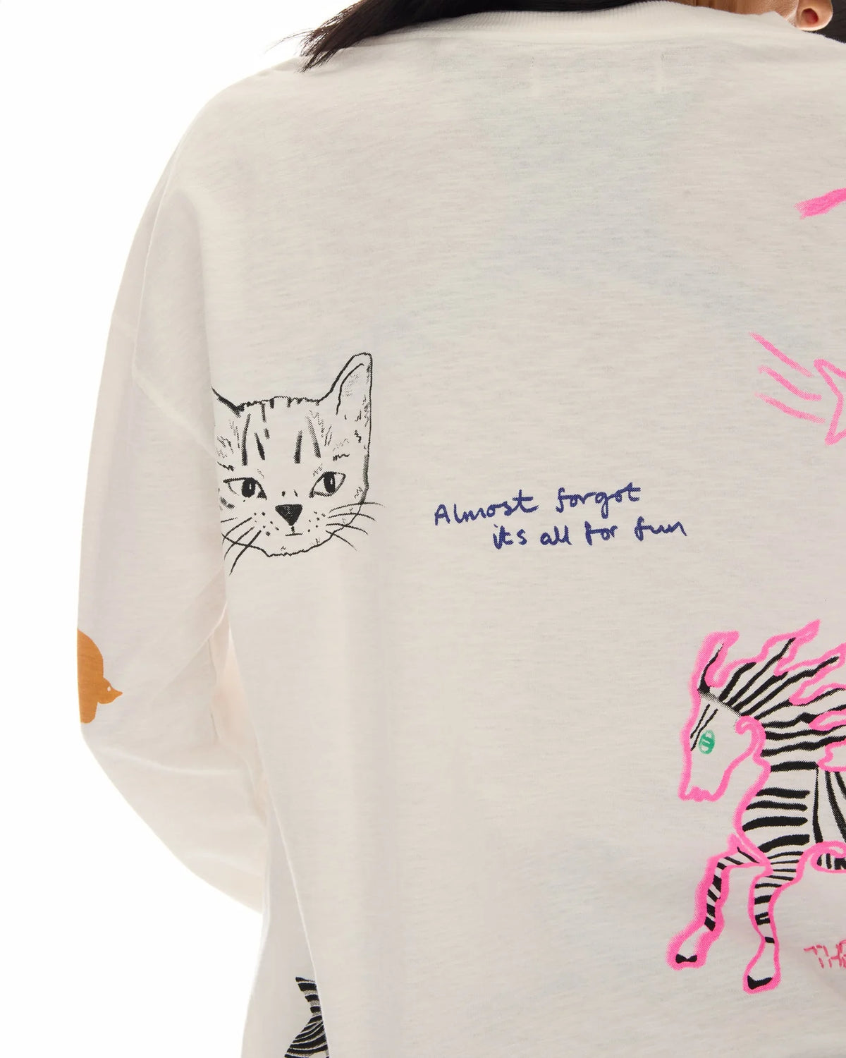 The Tales The Animal Illustrated Long Sleeve — make a bold statement with The Tales The Animal Illustrated Long Sleeve.
