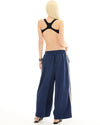 The Tales The Harajuku track Pant — the Harajuku Track Pant by The Tales Contemporary Unisex wide leg track pants with contrast stripe tape.