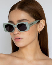 Lu Goldie 'Coco' Sunglasses - Sage