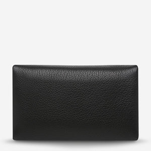 Status Anxiety 'Audrey' Wallet - Black Pebble