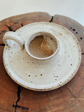 Sticky Earth Ceramics 'Candle Holder' - Speckled Satin Glaze