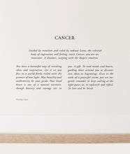 Sunday Lane Zodiac A4 Print - Cancer 04