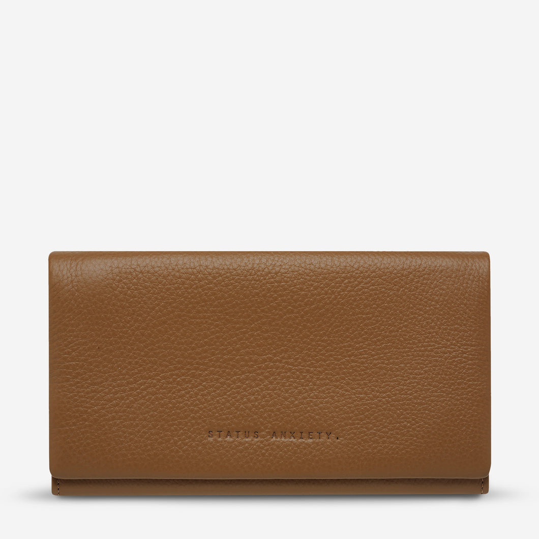 Status Anxiety 'Nevermind' Wallet - Tan