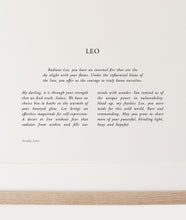 Sunday Lane Zodiac A4 Print - Leo 04