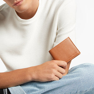 Status Anxiety 'Noah' Wallet - Camel