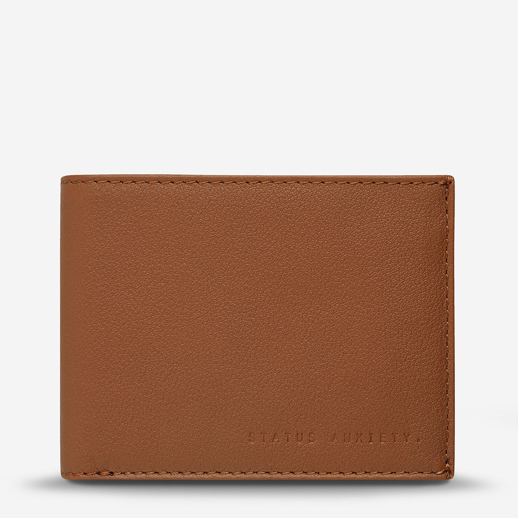 Status Anxiety 'Noah' Wallet - Camel