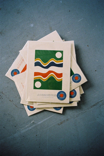 Move In The Beauty- Poetry Print