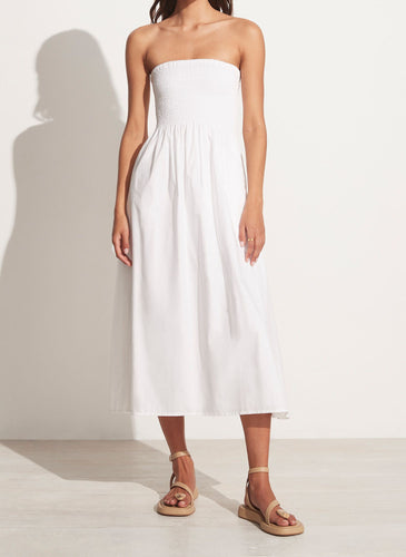 Faithfull The Brand 'Madella Midi Dress' - White