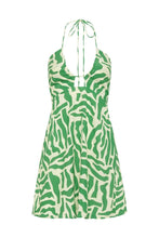 Faithfull The Brand 'Sarrau Mini Dress' - Green Tulli Print